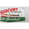 Image 3 : Mercury outboard porcelain sign - 16.5x9.75