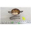 Image 2 : CN Silver Plated Sugar Bowl + Grand Trunk SIlver Plated Tongs
