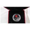 Image 2 : RCM Sterling Silver Lucky Loonie (colored) Olympics Coin - 2004 case + certificate