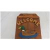 Image 2 : Welcome Ducks Wooden Wall Hanging - Rocky Mountain Werke - 13.5x22