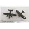 Image 2 : (2) plastic toy airplanes
