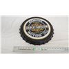 Image 1 : Harley Davidson Motor Oil Wall Hanging Tin - 16.5" diameter