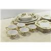 Image 2 : Narumi Japan 6 Piece Dinner Set Shasta Pine 1958 - Missing 1 Cup