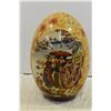 Image 2 : Large Oriental Hand Painted Ceramic Egg