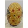 Image 3 : Large Oriental Hand Painted Ceramic Egg