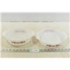 Image 1 : (2) Fireking Casserole Bowls