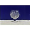 Image 2 : (6) Sail Boat frosted glass wine cups
