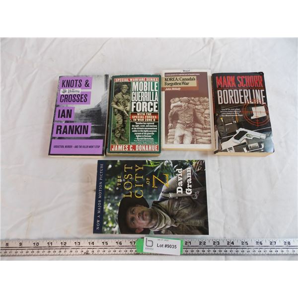 (5) military related war books