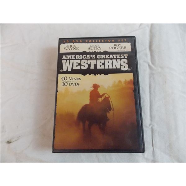 America's Greatest Westerns - 10 DVD set (40 movies)