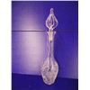 Image 1 : NEW Crystal Decanter - never used - 15" tall with the stopper - 24% Lead Crystal Hand Cut Made in W.