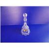 Image 6 : NEW Anna Hutte W. Germany Crystal Glass Bell (Frosted/Cut Glass) - 8.5" tall - 4" diameter
