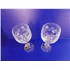 Image 5 : Set of 12 Hand Cut (New in Box) Crystal Wine Glasses - Anna Hutte made in W. German Cut Glass 24% Le