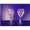 Image 6 : Set of 12 Hand Cut (New in Box) Crystal Wine Glasses - Anna Hutte made in W. German Cut Glass 24% Le