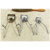 Image 3 : (3) Vintage Hair Clippers + Elrose Cockshutt Barber Brush