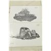 Image 2 : V.R. Brierley Prints of Hand Drawn Farm Trucks
