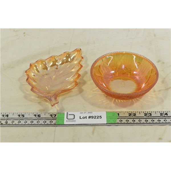 Marigold Glass Bowls