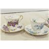 Image 2 : 3 Tea Cups & Saucers