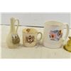 Image 2 : Mugs, Candle Holder & Small Pitcher