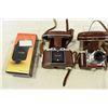 Image 2 : 3 Assorted Film Cameras w/ Speedlight