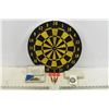 Image 1 : Dart Board w/ Darts – Blue Ones Broken