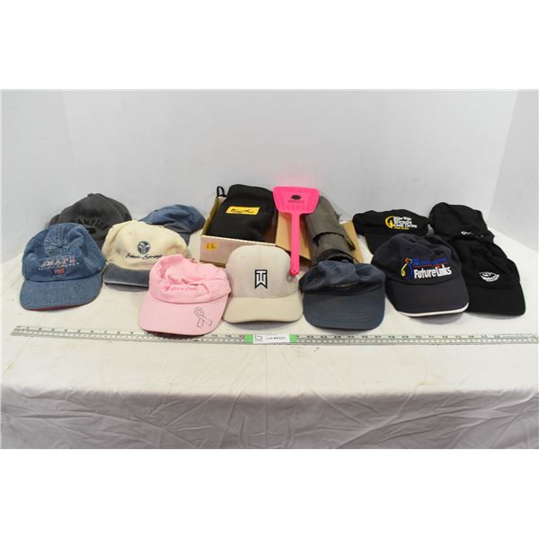 Assorted Hats, SwingTrac Golf Swing Guide