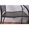 Image 4 : *4 metal outdoor patio chairs