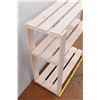 Image 2 : *wood shoe rack - 32x13x33 high