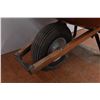 Image 3 : *metal wheelbarrow with misc (deflated tire)