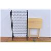 Image 1 : *wine rack and wood tv tray