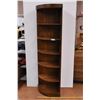 Image 1 : *Vintage rounded corner wall shelf - 78 " tall, 21" x 15" wide