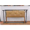 Image 1 : *metal frame + padded headboard