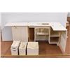 Image 1 : *White Fold-away Sewing Desk