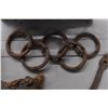 Image 4 : *antique cockshutt wrench, horse hoof tool + the original olympic rings?!?