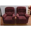 Image 1 : *(2) rocking chair reclinders - 32"x28"x40"Tall