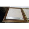 Image 2 : (2) picture frames - 25.75x29.75 + 21x27