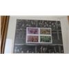 Image 3 : 2X THE BID PRICE - Canada second world war stamps - in frames - 10x12