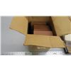 Image 1 : box of brown ceramic tiles - 3x6