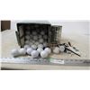 Image 1 : box of golf balls + tees