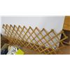 Image 2 : folding wooden gate, chair, clothes hangers, misc