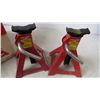 Image 2 : pair of 3 ton jack stands