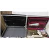 Image 2 : samsonite briefcase travel luggage + maps, misc