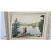 Image 2 : canvas painting - signed Grant Irvin - 16x21.5