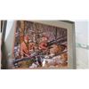 Image 2 : Hunting picture in frame - 16x18.5