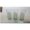 Image 1 : (3) coca-cola christmas glasses