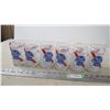 Image 1 : Pabst Blue Ribbon glass cups