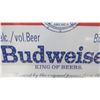 Image 3 : plastic budweiser advertising (doesn't light up) - 11.25x11.25