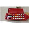 Image 4 : lenox 1995 fire porcelain vase, misc crayola pencil box calculator