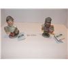 Image 2 : 2 Spit 'N' Whittle Carvings-Gutterball & Santa Fe Sam