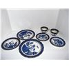 Image 3 : Real Old Willow England Booths A8025 Dishes