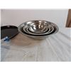 Image 2 : shallow mixing bowls, wok, pancake pan, misc kitchen related